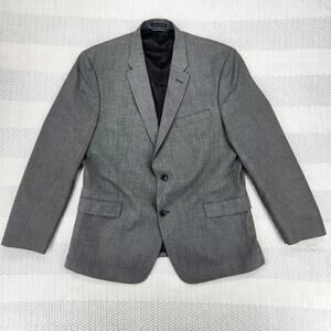 Tommy Hilfiger Mens Gray Sport Jacket R46 RN# 47338 Excellent Condition